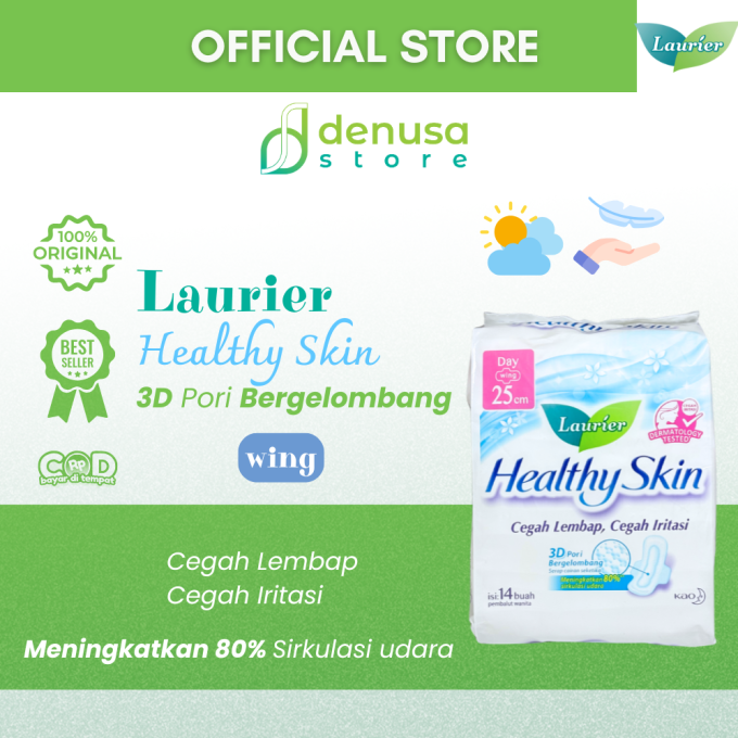LAURIER Healthy Skin Day Wing 25cm isi 14