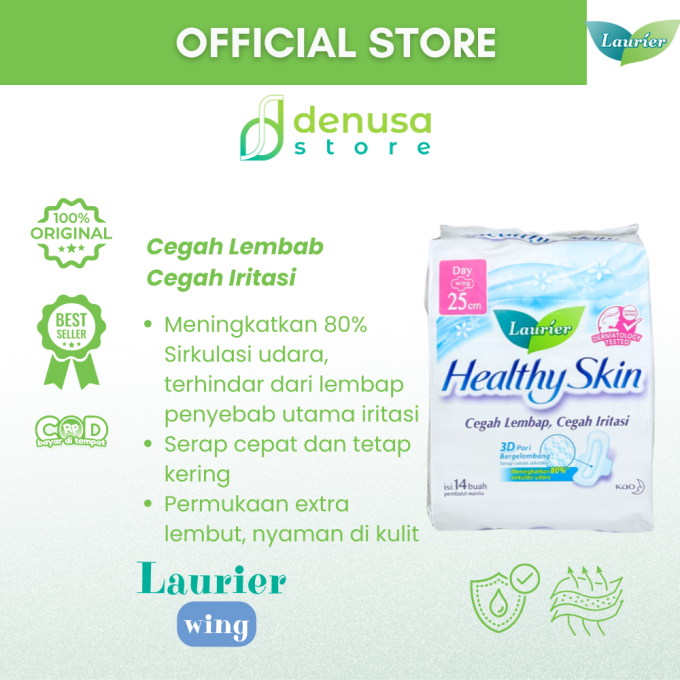 LAURIER Healthy Skin Day Wing 25cm isi 14