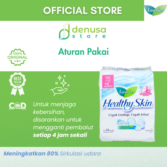 LAURIER Healthy Skin Day Wing 25cm isi 14