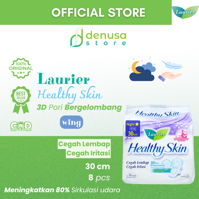 LAURIER Healthy Skin Night Wing 30cm isi 8