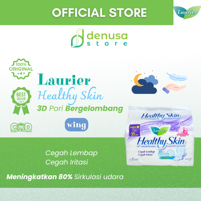 LAURIER Healthy Skin Night Wing 35cm isi 6