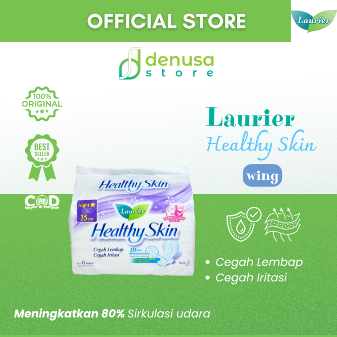 LAURIER Healthy Skin Night Wing 35cm isi 6