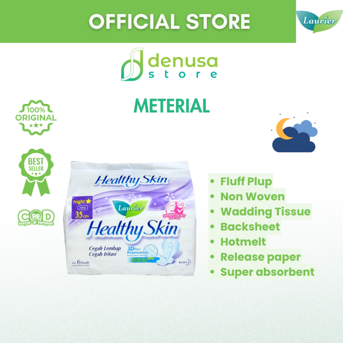 LAURIER Healthy Skin Night Wing 35cm isi 6