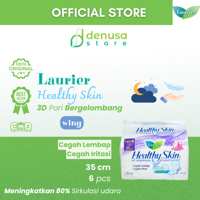 LAURIER Healthy Skin Night Wing 35cm isi 6