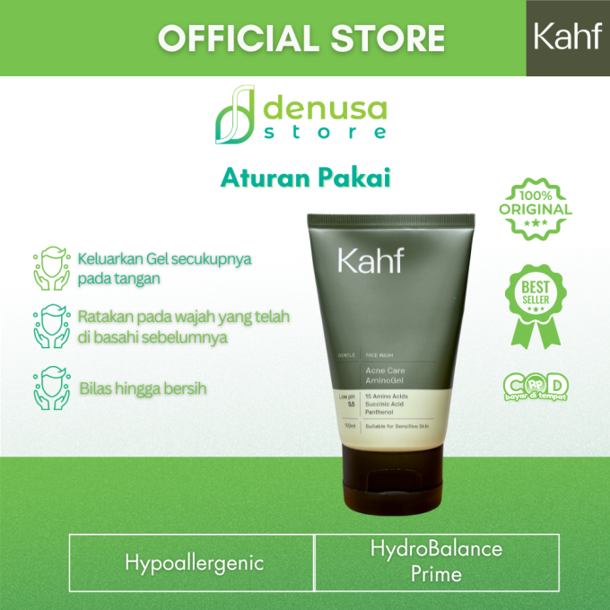 KAHF Face Wash Acne Care AminoGel 100ml