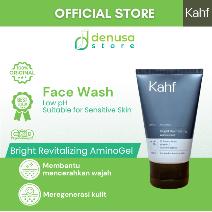 KAHF Face Wash Bright Revitalizing AminoGel 100ml