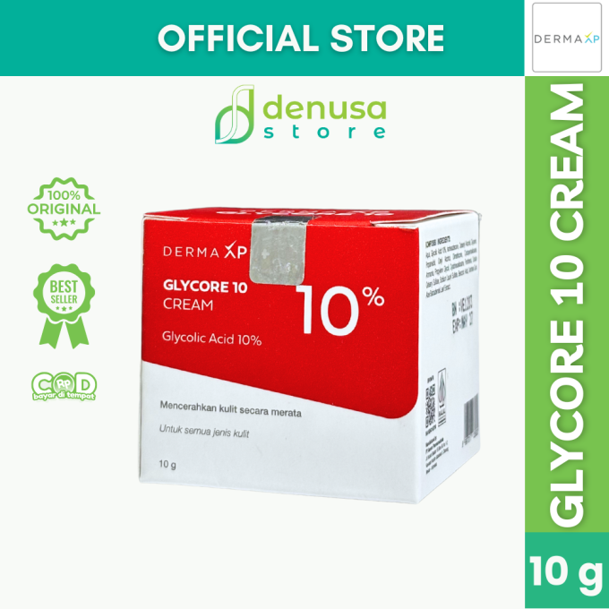 DERMA XP Glycore 10 Cream Glycolic Acid 10% 10 g