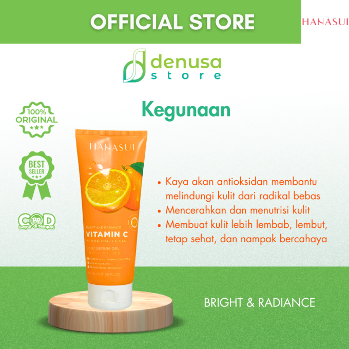 HANASUI Vitamin C Body Serum Gel 200 ml