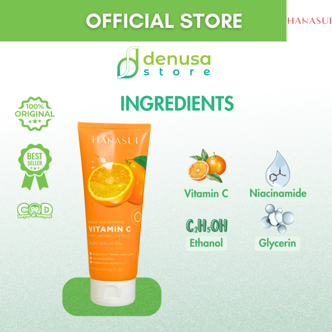HANASUI Vitamin C Body Serum Gel 200 ml