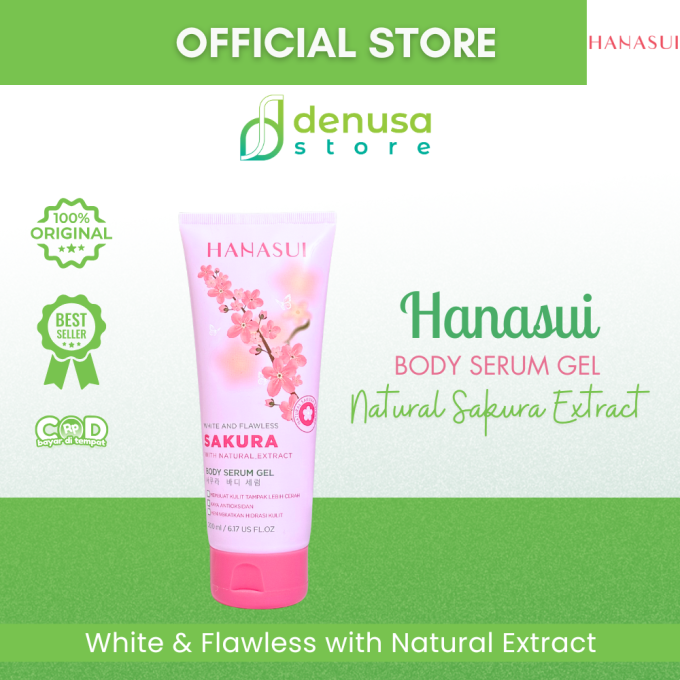 HANASUI Sakura Body Serum Gel 200 ml