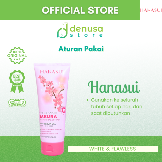HANASUI Sakura Body Serum Gel 200 ml