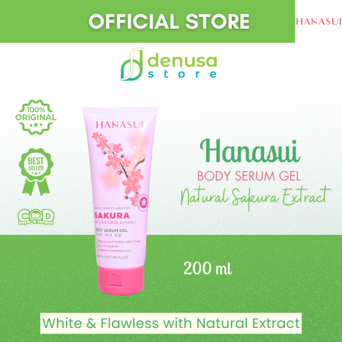 HANASUI Sakura Body Serum Gel 200 ml