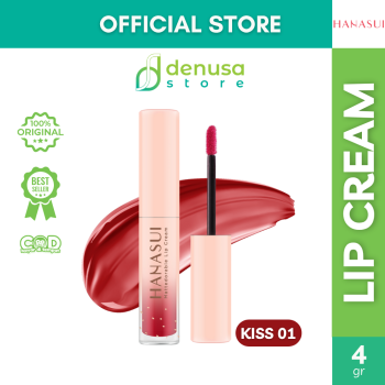 HANASUI Mattedorable Lip Cream 01 Kiss 4 g