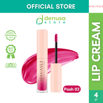 HANASUI Mattedorable Lip Cream 02 Posh 4 g