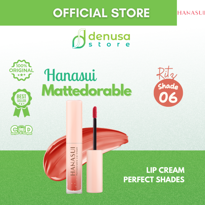 HANASUI Mattedorable Lip Cream 06 Ritz 4 g