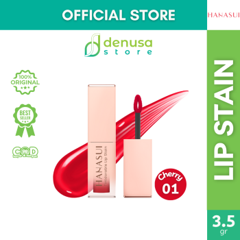 HANASUI Tintdorable Lip Stain 01 Cherry 3.5 g