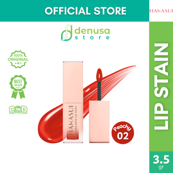 HANASUI Tintdorable Lip Stain 02 Peachy 3.5 g