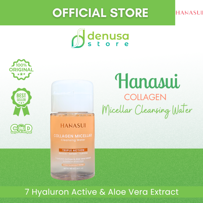 HANASUI Collagen Micellar Cleansing Water 100 ml