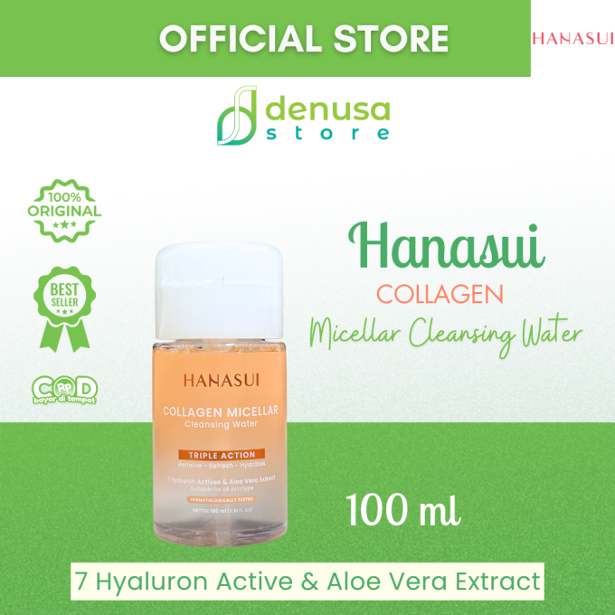 HANASUI Collagen Micellar Cleansing Water 100 ml