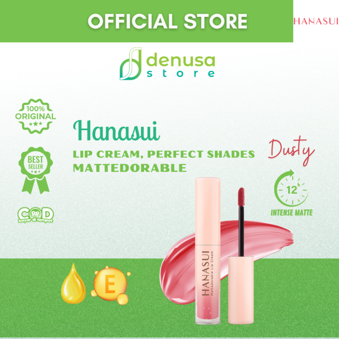 HANASUI Mattedorable Lip Cream 14 Dusty 4 g