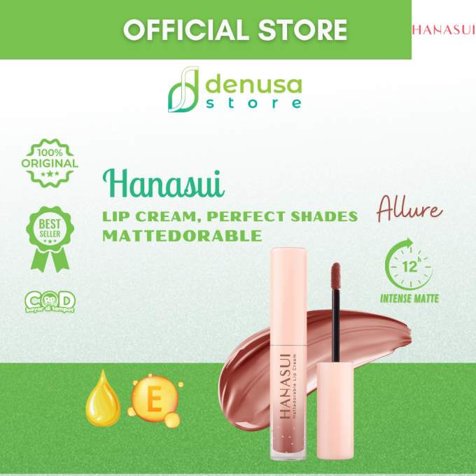 HANASUI Mattedorable Lip Cream 10 Allure 4 g