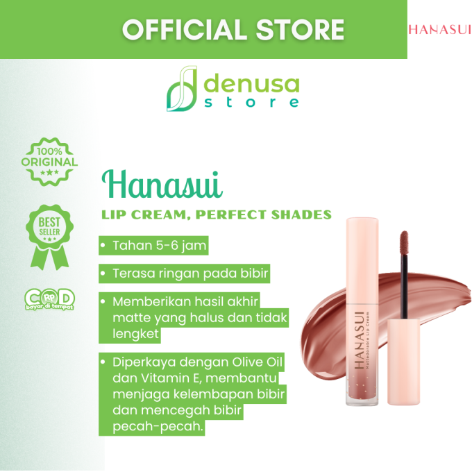 HANASUI Mattedorable Lip Cream 10 Allure 4 g