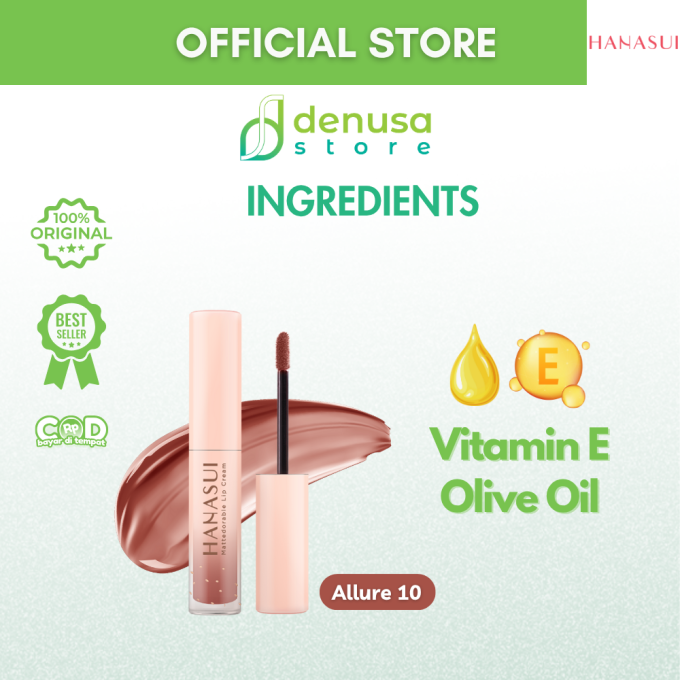 HANASUI Mattedorable Lip Cream 10 Allure 4 g