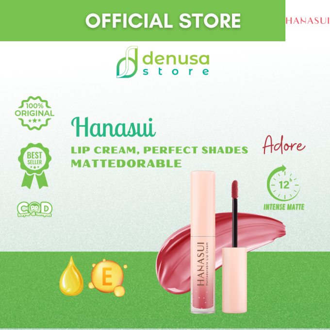 HANASUI Mattedorable Lip Cream 13 Adore 4 g