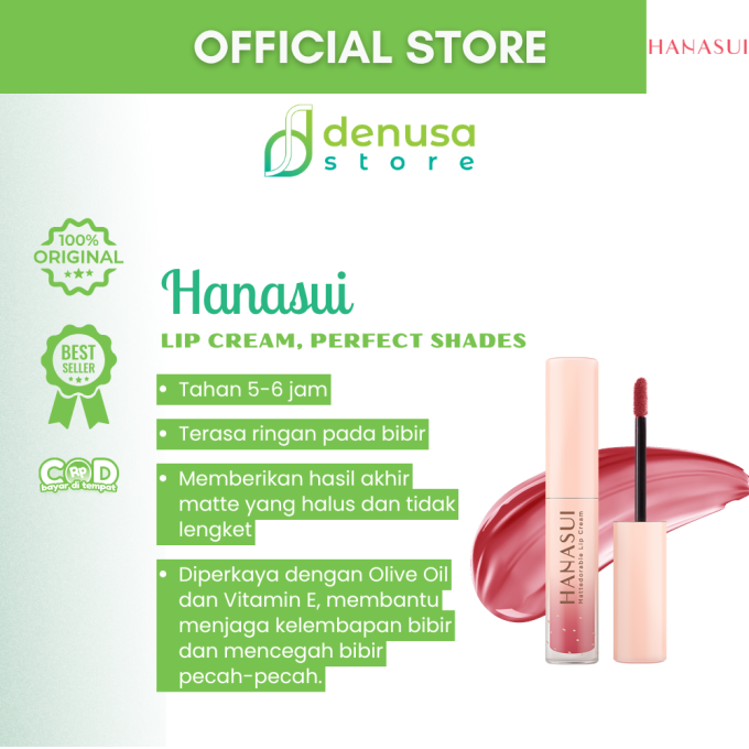 HANASUI Mattedorable Lip Cream 13 Adore 4 g