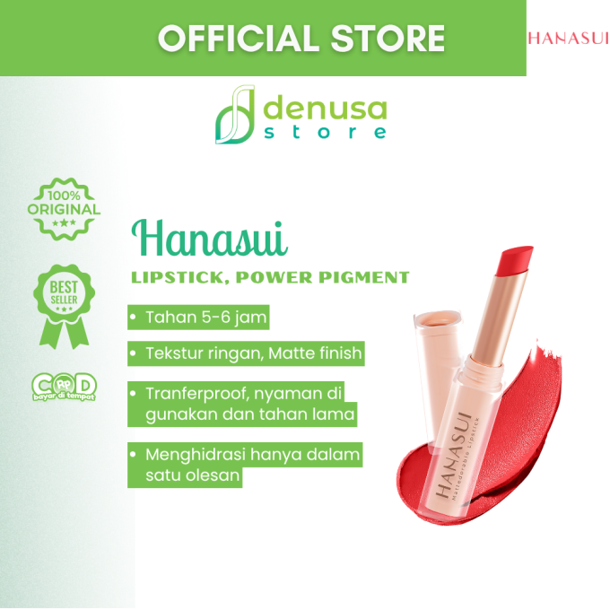 HANASUI Mattedorable Lipstick 101 Superstar 2 g