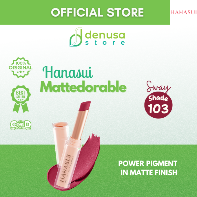 HANASUI Mattedorable Lipstick 103 Sway 2 g
