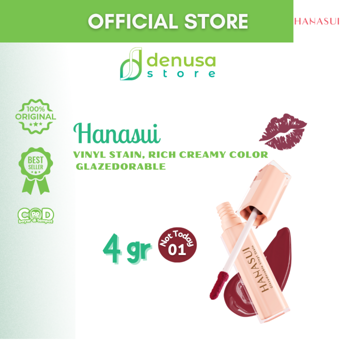 HANASUI Glazedorable Vinyl Stain 01 Not Today 4 g
