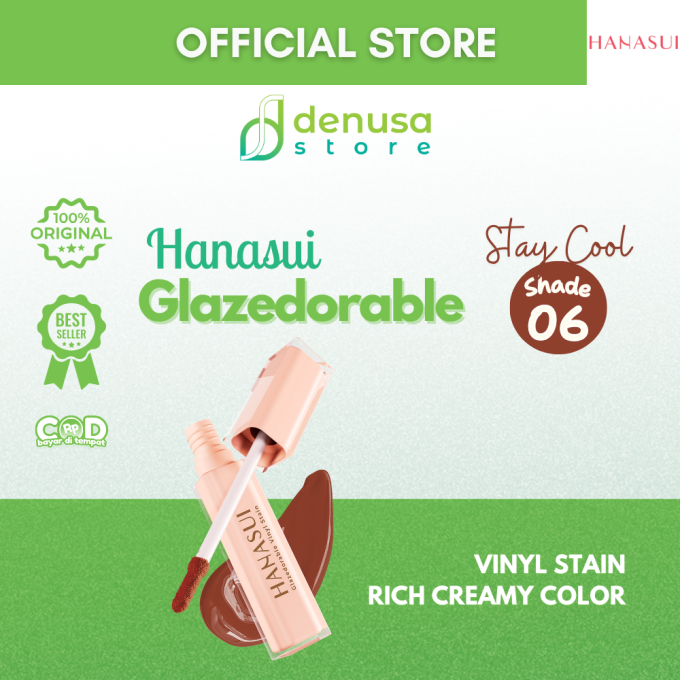 HANASUI Glazedorable Vinyl Stain 06 Stay Cool 4 g