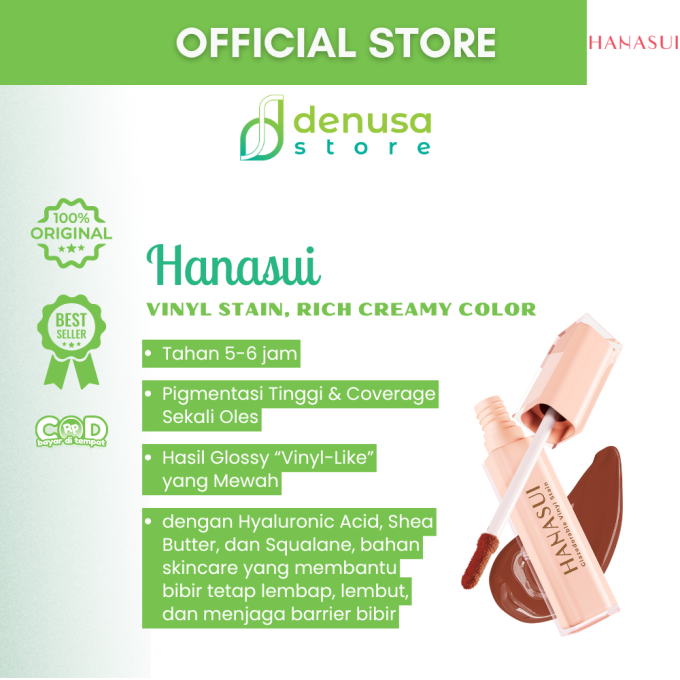 HANASUI Glazedorable Vinyl Stain 06 Stay Cool 4 g