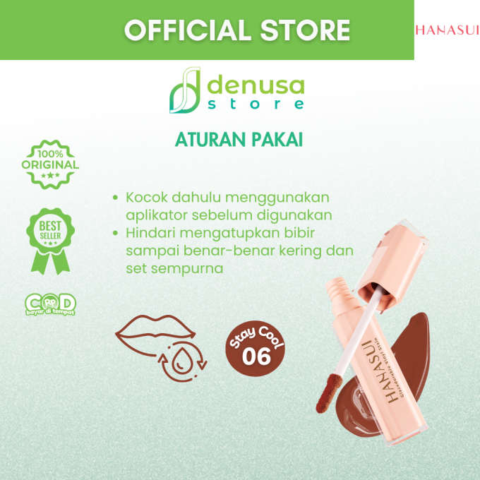 HANASUI Glazedorable Vinyl Stain 06 Stay Cool 4 g