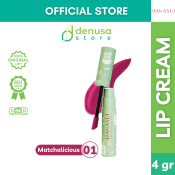 HANASUI Mattedorable Lip Cream Matcha Latte Edition 01 Matchalicious 4 g