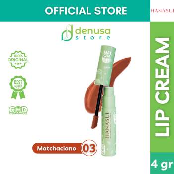 HANASUI Mattedorable Lip Cream Matcha Latte Edition 03 Matchaciano 4 g