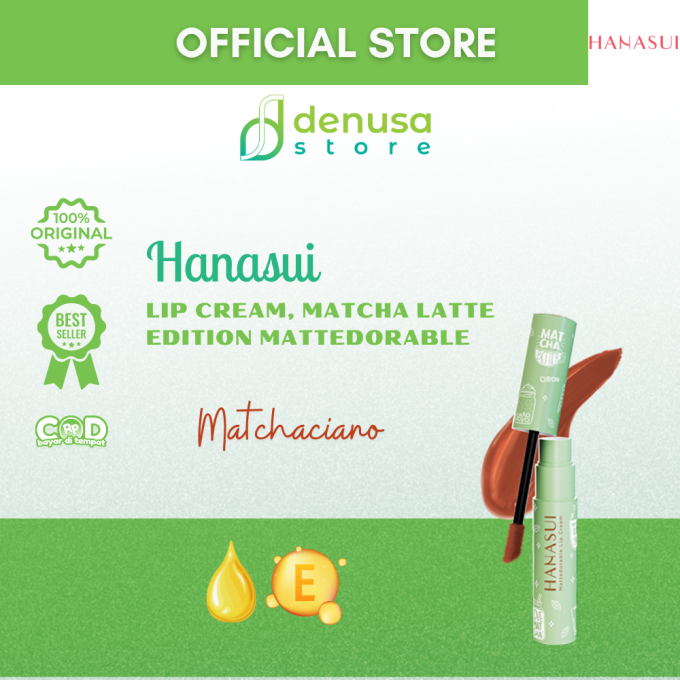 HANASUI Mattedorable Lip Cream Matcha Latte Edition 03 Matchaciano 4 g