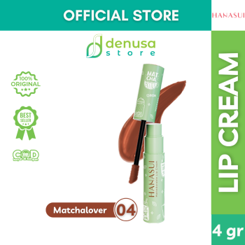 HANASUI Mattedorable Lip Cream Matcha Latte Edition 04 Matchalover 4 g