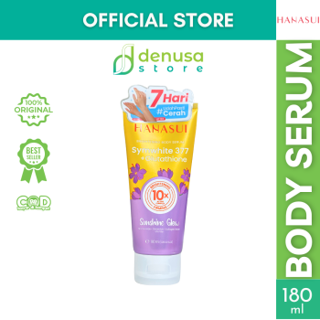 HANASUI Brightening Body Serum Symwhite 377 + Glutathione Sunshine Glow 180 ml