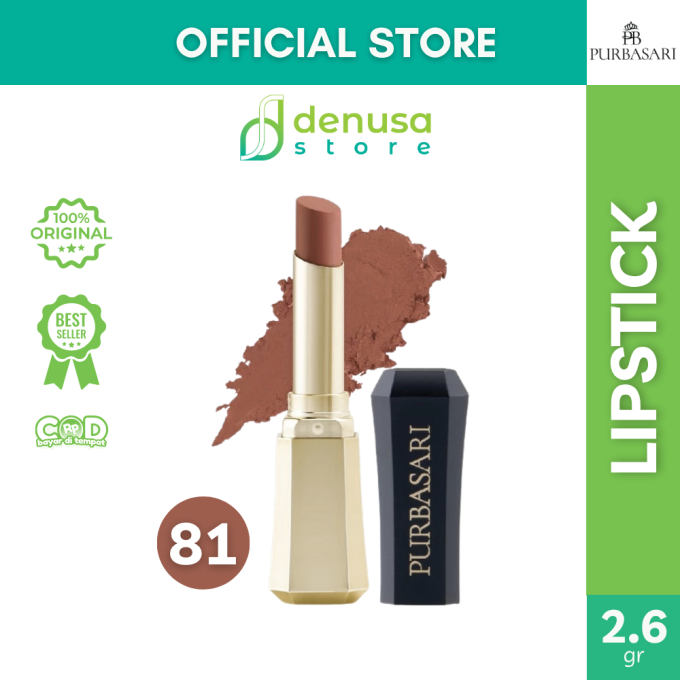 PURBASARI Lipstick Color Matte Hydra Series 81 Diamond 2.6 g