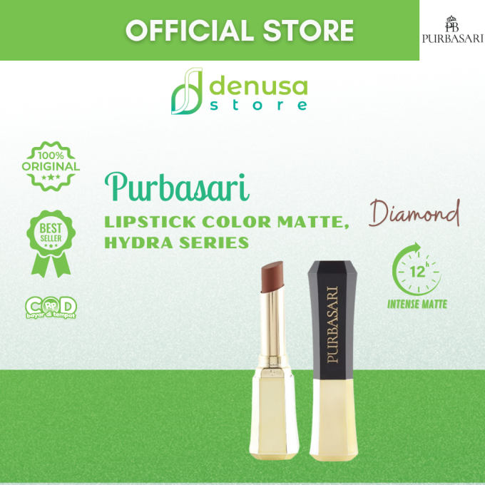 PURBASARI Lipstick Color Matte Hydra Series 81 Diamond 2.6 g