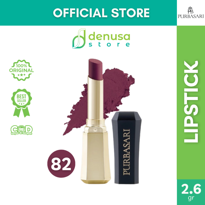PURBASARI Lipstick Color Matte Hydra Series 82 Mirah 2.6 g