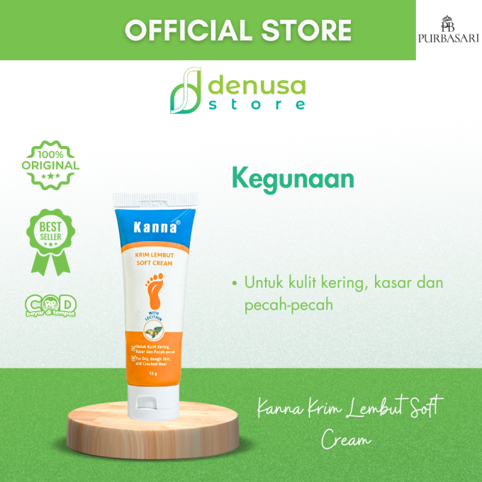 KANNA Soft Cream Krim Lembut 15 g