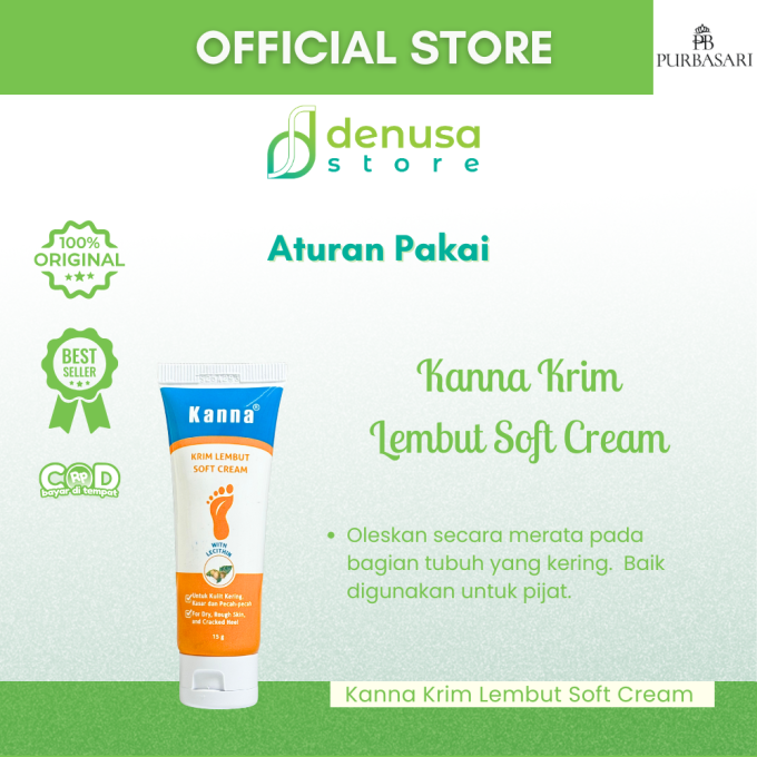 KANNA Soft Cream Krim Lembut 15 g