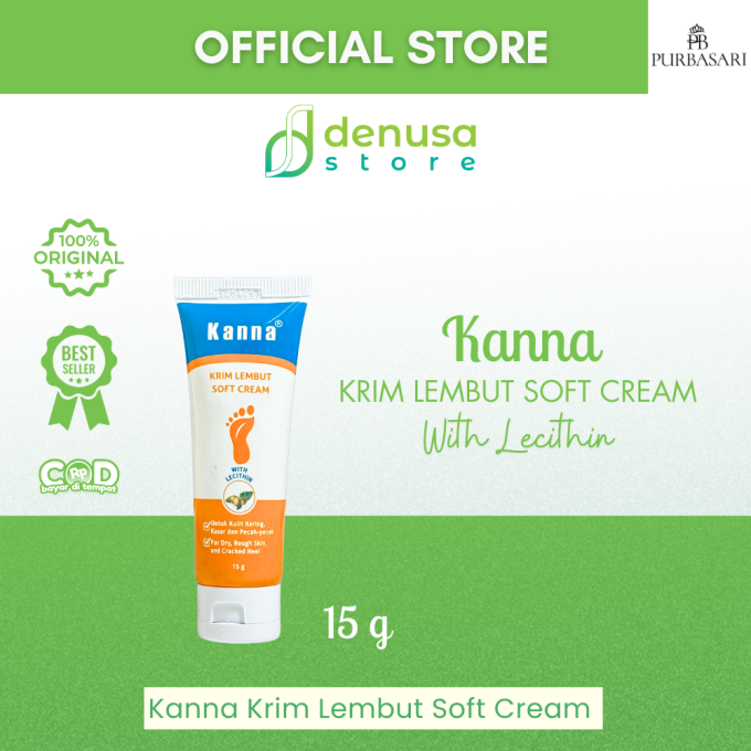 KANNA Soft Cream Krim Lembut 15 g