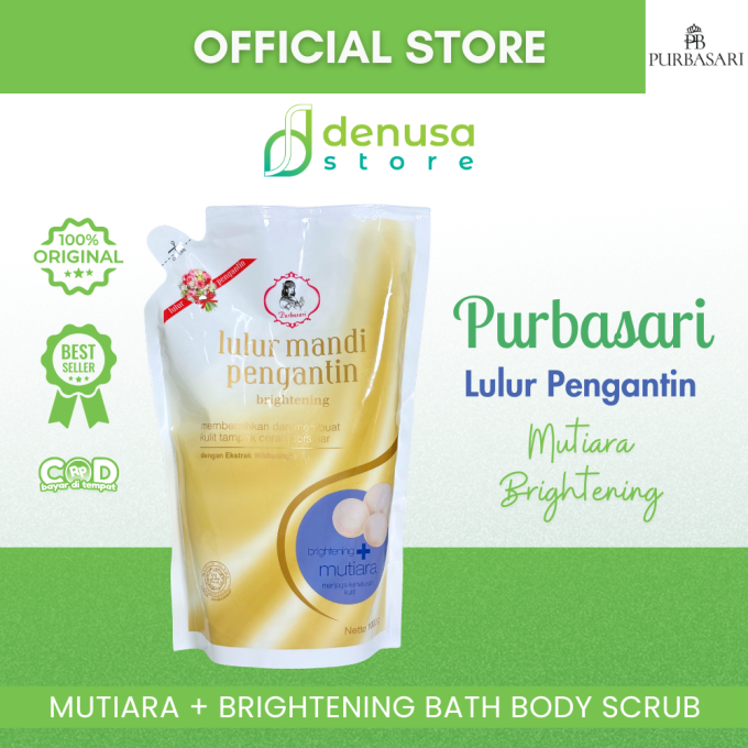 PURBASARI Lulur Pengantin Brightening + Mutiara 1000 g