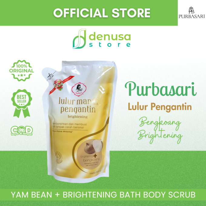 PURBASARI Lulur Pengantin Brightening + Bengkoang 500 g