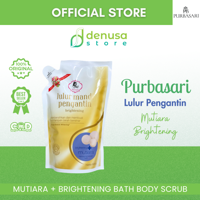 PURBASARI Lulur Pengantin Brightening + Mutiara 500 g