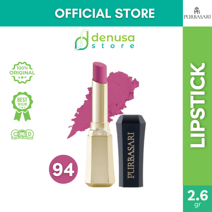PURBASARI Lipstick Color Matte Hydra Series 94 Azotic 2.6 g